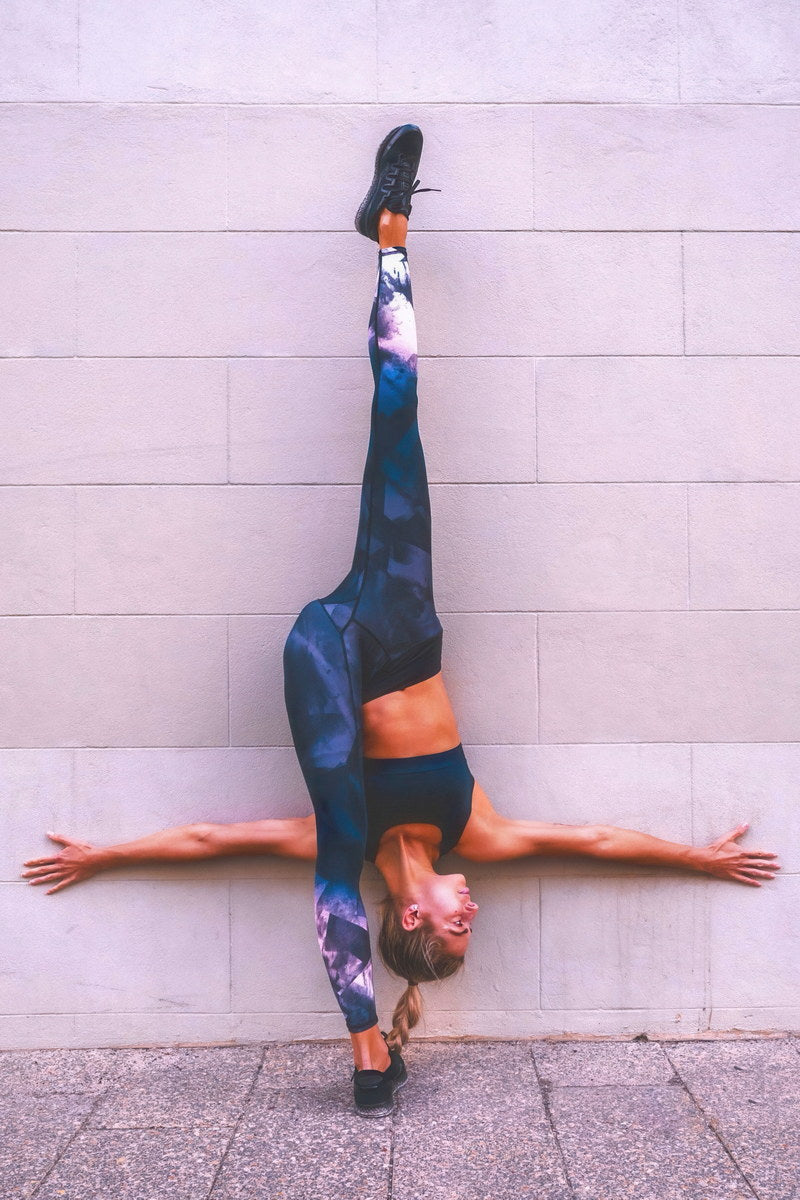 Amanda Bisk Hot Fitness Model Poster Gym Motivational Wall Art Inspirational Workout Yoga Room Decor Aesthetic Sports Print Yoga Wall Decor Athletic Icon HD Photo Print - xonomax
