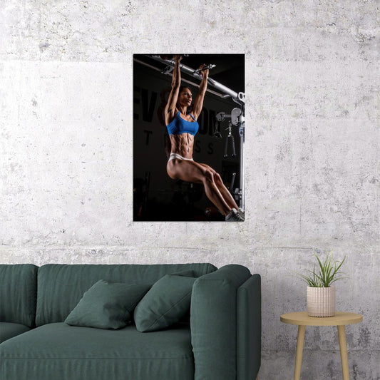 Anita Herbert Hot Fitness Model Poster Gym Motivational Wall Art Sexy Inspirational Workout Room Decor Aesthetic Sports Print Exercise Wall Decor Athletic Icon HD Photo Print - xonomax