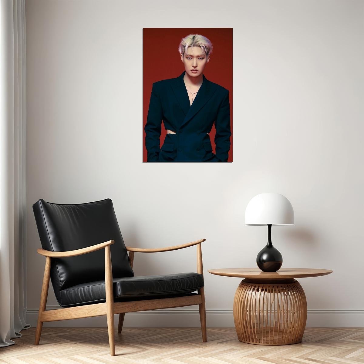 Ateez Mingi Golden Hour Part.2 Concept Photo Music Poster K-Pop Home Decor For Living Room Aesthetic Kpop Male Boys Group Boy Band - xonomax