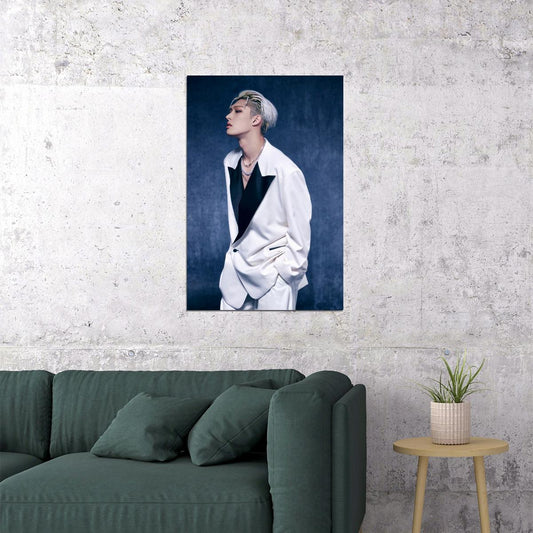 Ateez Mingi Golden Hour Part.2 Concept Photo Music Poster K-Pop Home Decor For Living Room Aesthetic Kpop Male Boys Group Boy Band - xonomax