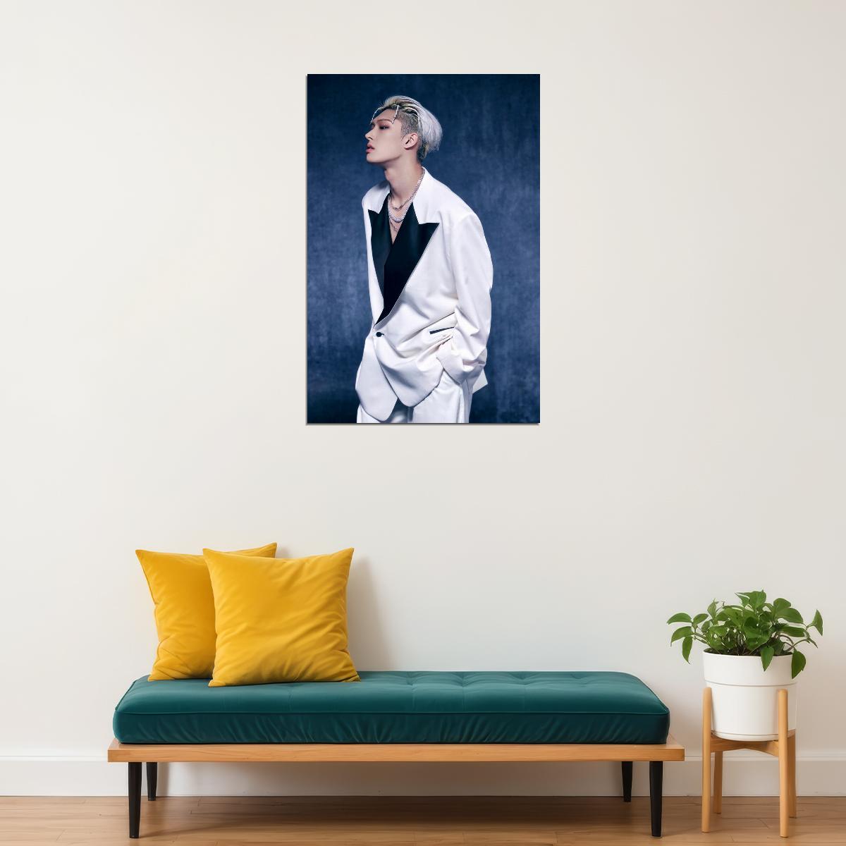 Ateez Mingi Golden Hour Part.2 Concept Photo Music Poster K-Pop Home Decor For Living Room Aesthetic Kpop Male Boys Group Boy Band - xonomax