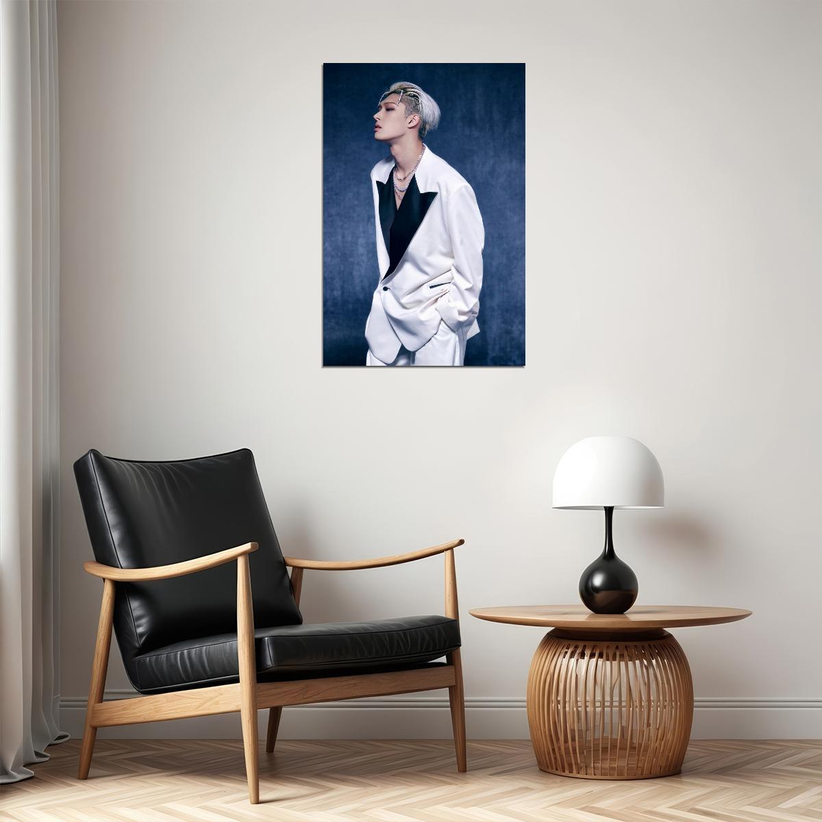 Ateez Mingi Golden Hour Part.2 Concept Photo Music Poster K-Pop Home Decor For Living Room Aesthetic Kpop Male Boys Group Boy Band - xonomax