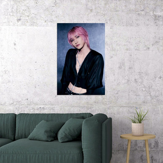 Ateez Seonghwa Golden Hour Part.2 Concept Photo Music Poster K-Pop Home Decor For Living Room Aesthetic Kpop Male Boys Group Boy Band - xonomax