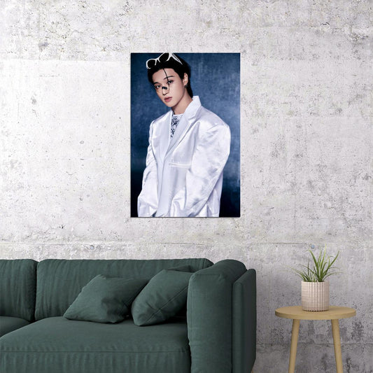 Ateez Wooyoung Golden Hour Part.2 Concept Photo Music Poster K-Pop Home Decor For Living Room Aesthetic Kpop Male Boys Group Boy Band - xonomax