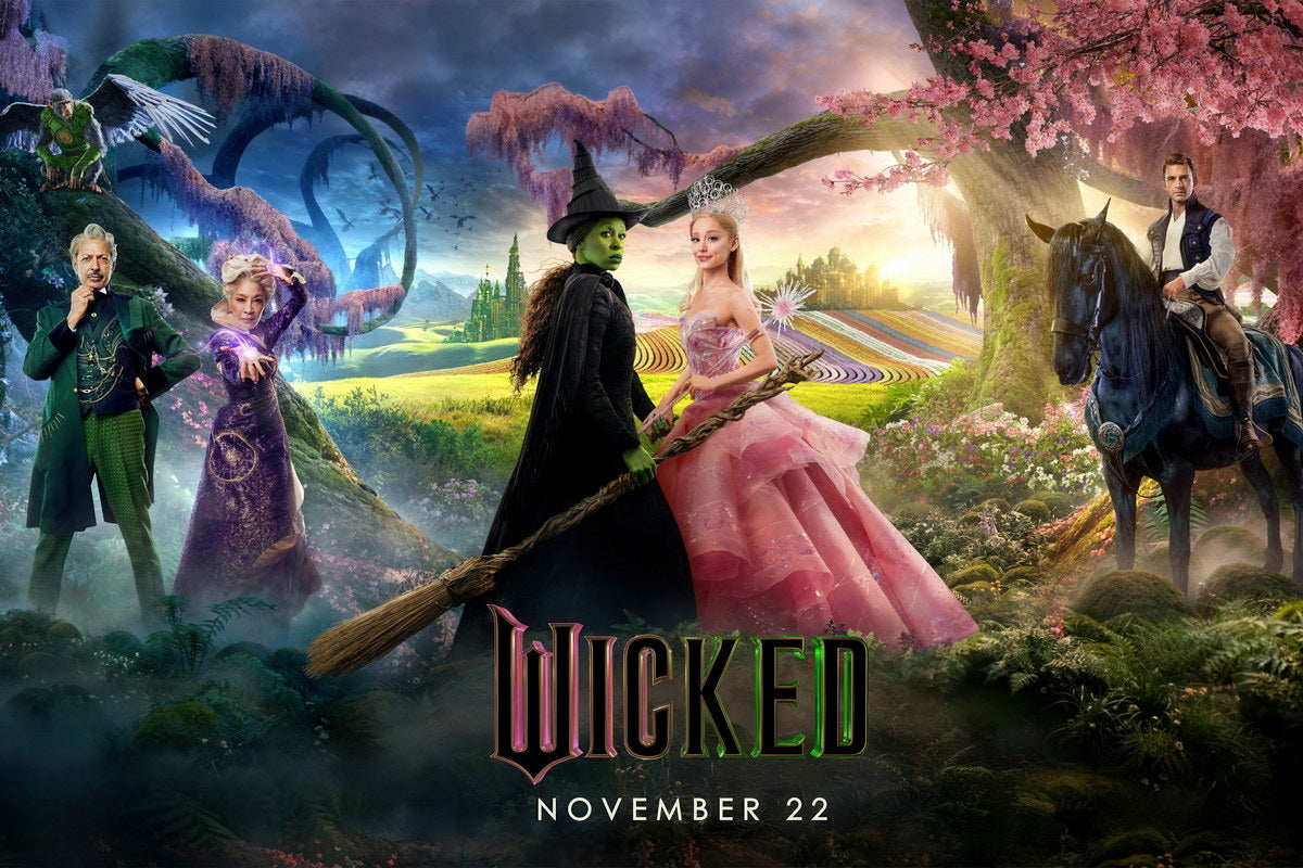 Poster - Movie Wicked Musical Poster Ariana Grande as Glinda Wall Art Actress Singer Decor Print xonomax posters Poster - Movie Wicked Musical Poster Ariana Grande as Glinda Wall Art Actress Singer Decor Print xonomax posters