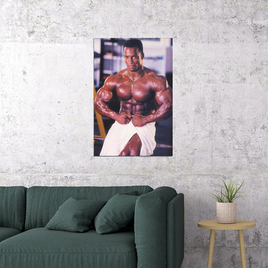Shawn Ray Famous Oldschool Bodybuilder Poster Bodybuilding Workout HD Photo Print Motivational Gym Decor Athletes Icon Wall Art Weightlifting Artwork Gifts for Fitness Lovers - xonomax