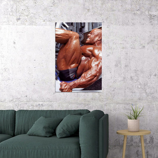 Phil Heath Famous Bodybuilder Poster Bodybuilding Workout HD Photo Print Inspirational Gym Decor Athletes Icon Wall Art Weightlifting Artwork Gifts for Fitness Lovers - xonomax