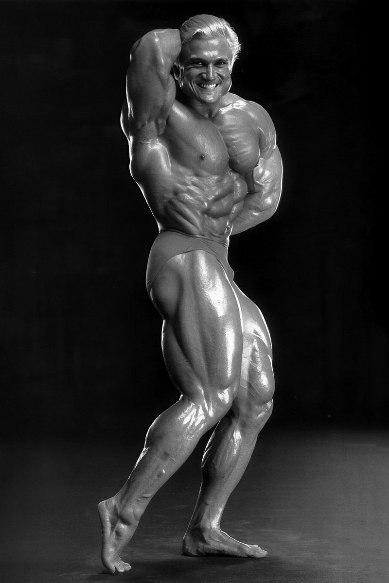 Tom Platz Black And White Bodybuilder Poster Bodybuilding Workout HD Photo Print Inspirational Gym Decor Athletes Icon Wall Art Weightlifting Artwork Gifts for Fitness Lovers