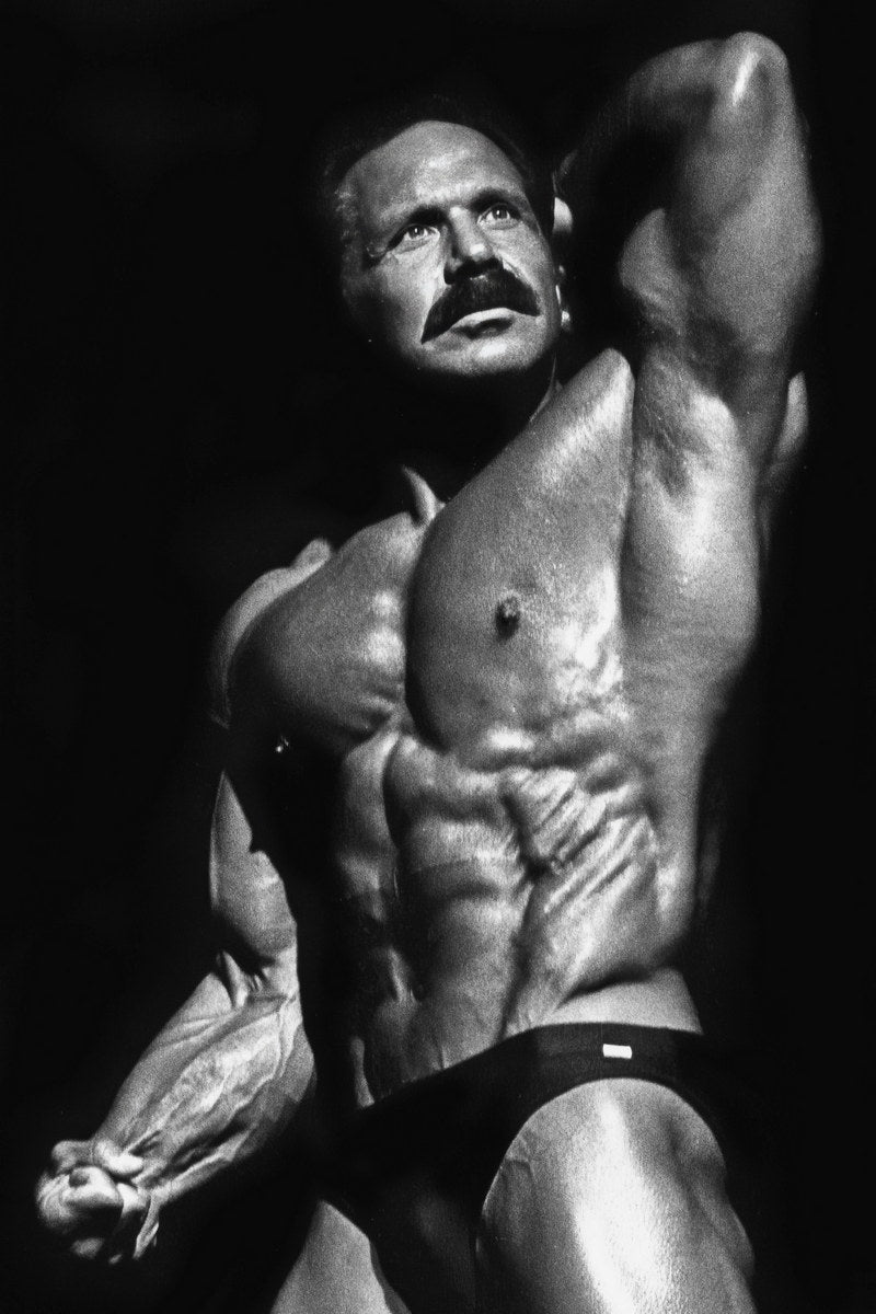 Bill Pearl Black And White Famous Oldschool Bodybuilder Poster Bodybuilding Workout HD Photo Print Motivational Gym Decor Athletes Icon Wall Art Weightlifting Artwork