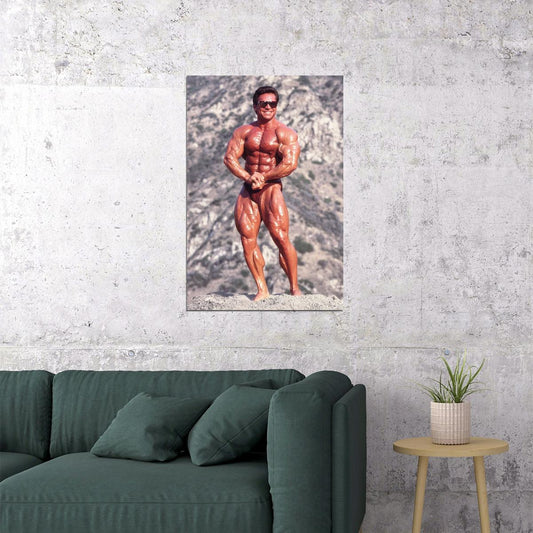 Rich Gaspari Famous Oldschool Bodybuilder Poster Bodybuilding Workout HD Photo Print Inspirational Gym Decor Athletes Icon Wall Art Weightlifting Artwork Gifts for Fitness Lovers - xonomax