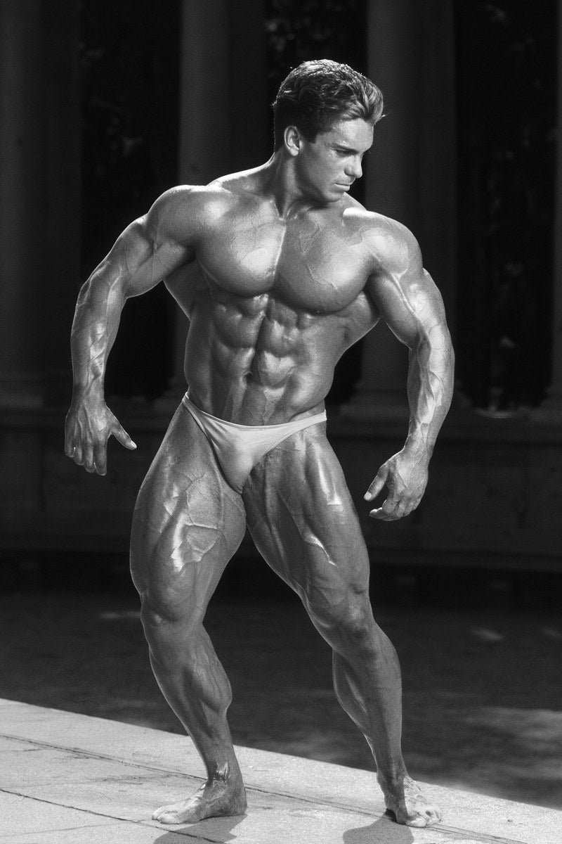 Rich Gaspari Posing Black And White Famous Oldschool Bodybuilder Poster Bodybuilding Workout HD Photo Print Inspirational Gym Decor Athletes Icon Wall Art Weightlifting Artwork - xonomax