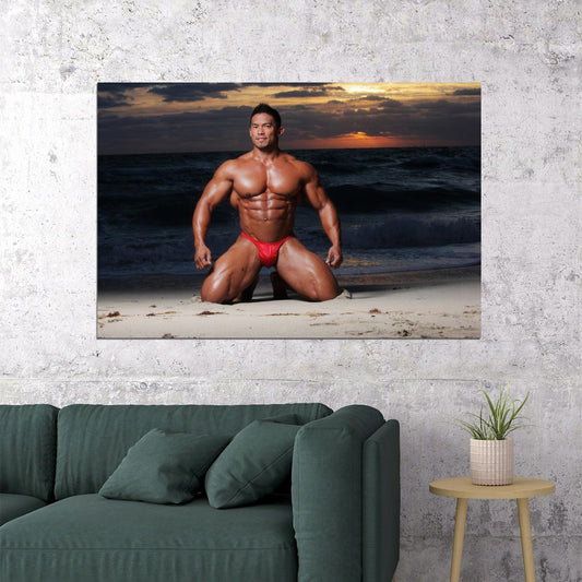 Stan McQuay Famous Bodybuilder Poster Bodybuilding Workout HD Photo Print Inspirational Gym Decor Athletes Icon Wall Art Weightlifting Artwork Gifts for Fitness Lovers - xonomax