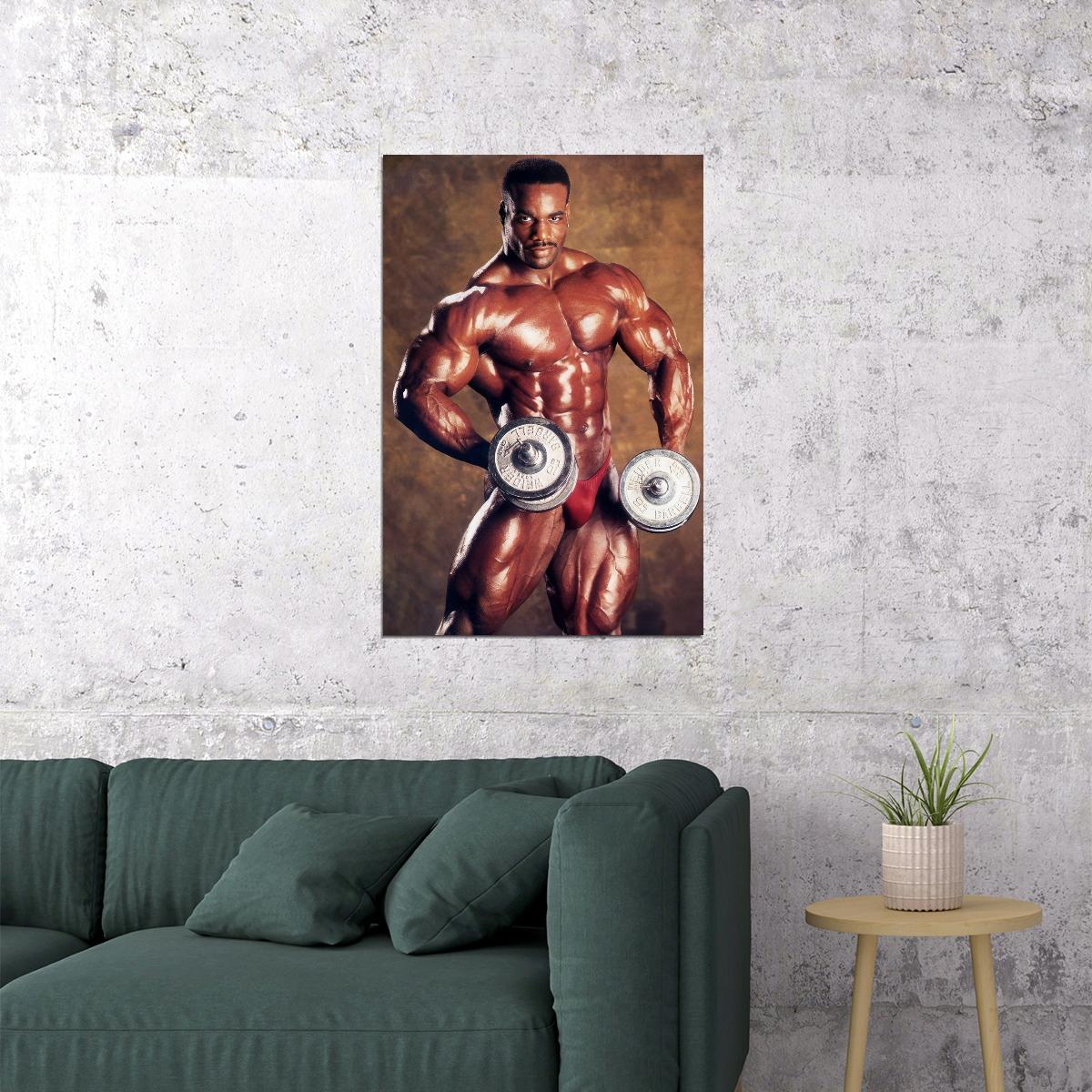 Chris Cormier Famous Oldschool Bodybuilder Poster Bodybuilding Workout HD Photo Print Motivational Gym Decor Athletes Icon Wall Art Weightlifting Artwork Gifts for Fitness Lovers - xonomax