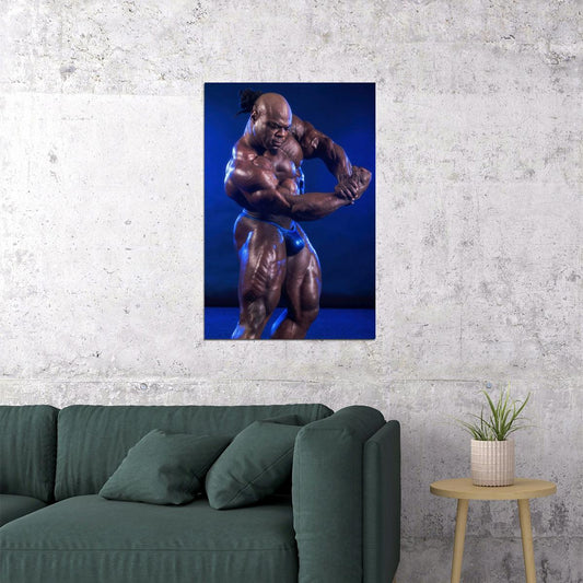 Kai Greene Famous Bodybuilder Poster Bodybuilding Workout HD Photo Print Motivational Gym Decor Athletes Icon Wall Art Weightlifting Artwork Gifts for Fitness Lovers - xonomax
