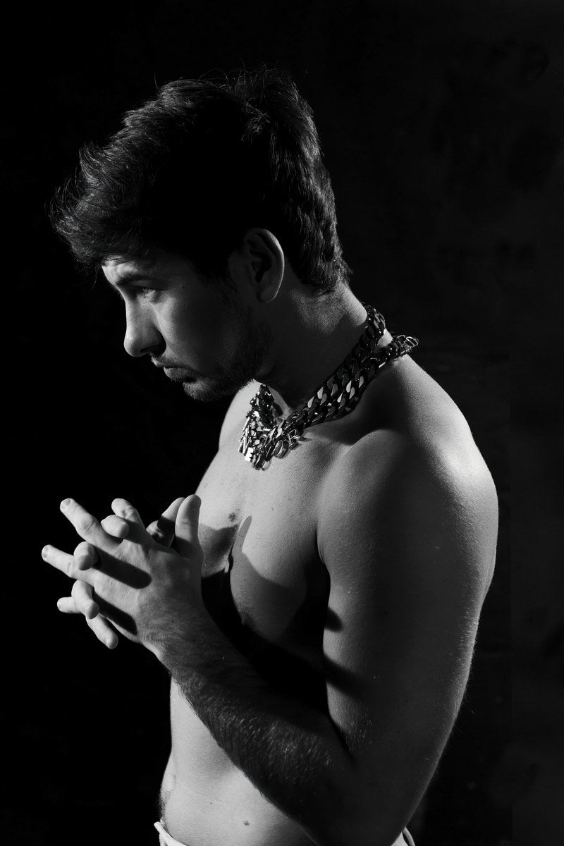 Barry Keoghan Poster Shirtless Celebrity Photo Print Hollywood Handsome Man Wall Art Black and White Male Aesthetic Decor for Bedroom Office