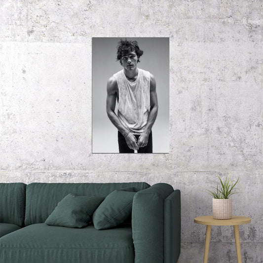 Jacob Elordi Muscular Arms Tank Top Photo Print Hollywood Celebrity Poster Handsome Man Wall Art Hot Male Aesthetic Decor for Bedroom Living Room - xonomax