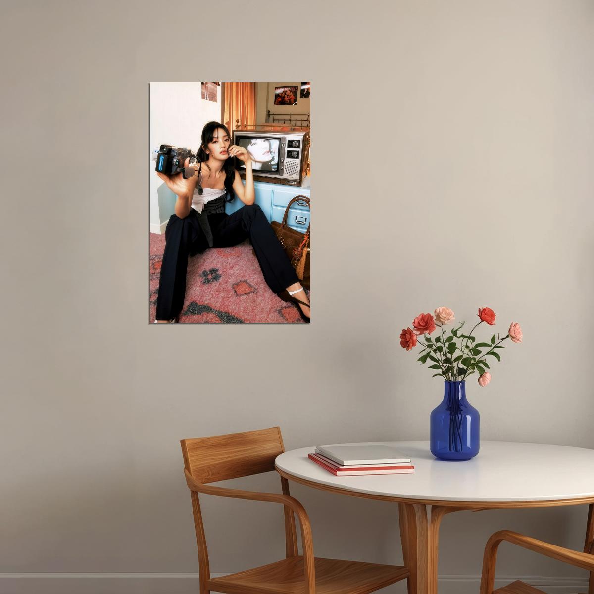(G)I-Dle Minnie Fashion Photo Print K-Pop Home Decor For Living Room Aesthetic Kpop Female Girl Group