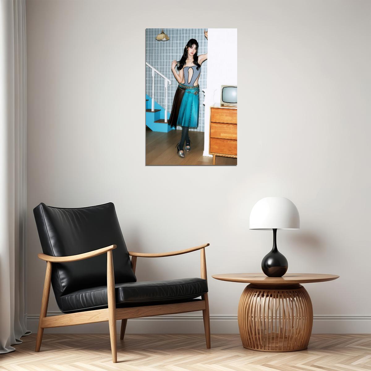 (G)I-Dle Minnie Fashion Photo Print K-Pop Home Decor For Living Room Aesthetic Kpop Female Girl Group