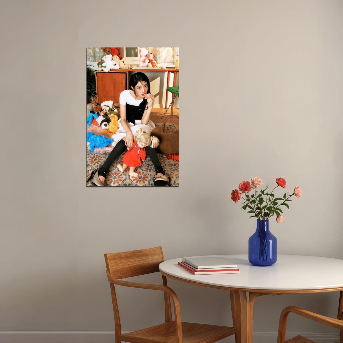 (G)I-Dle Minnie Fashion Photo Print K-Pop Home Decor For Living Room Aesthetic Kpop Female Girl Group