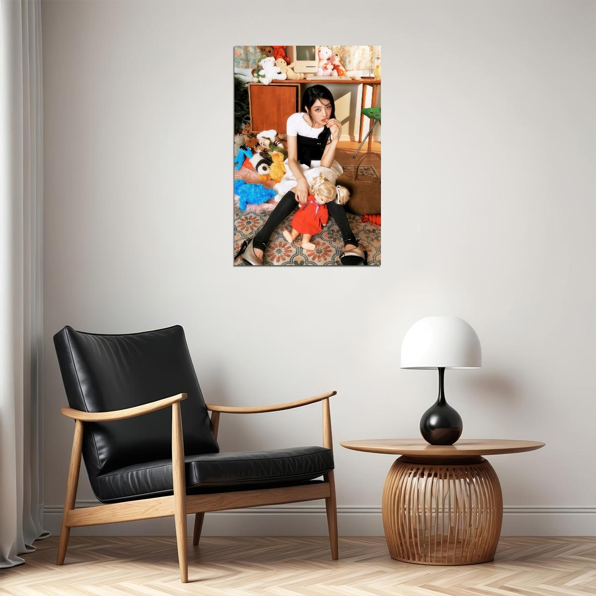 (G)I-Dle Minnie Fashion Photo Print K-Pop Home Decor For Living Room Aesthetic Kpop Female Girl Group
