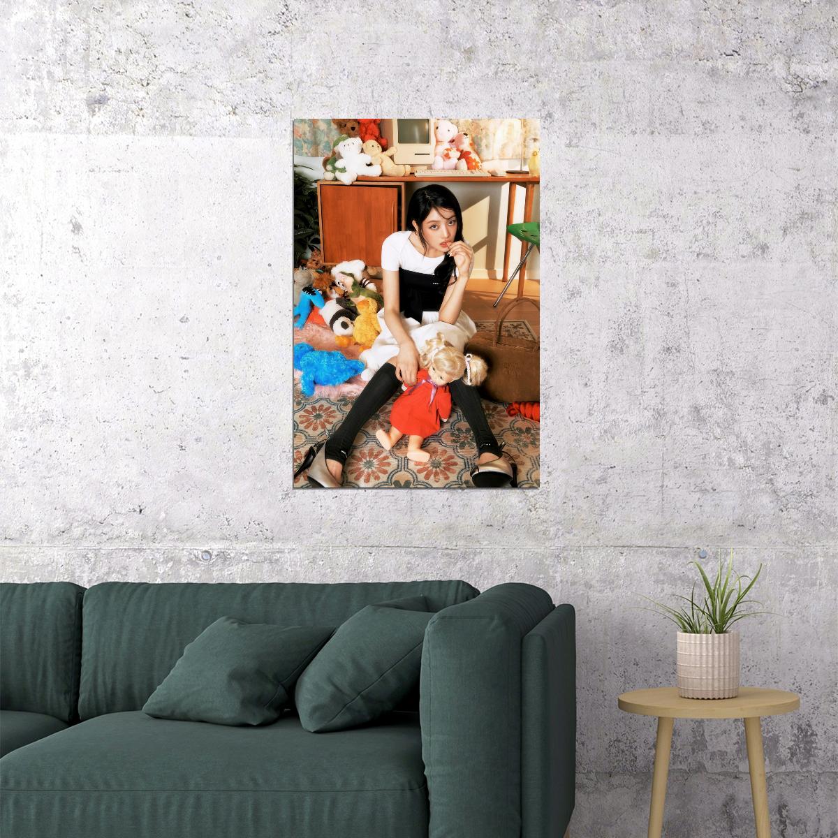 (G)I-Dle Minnie Fashion Photo Print K-Pop Home Decor For Living Room Aesthetic Kpop Female Girl Group