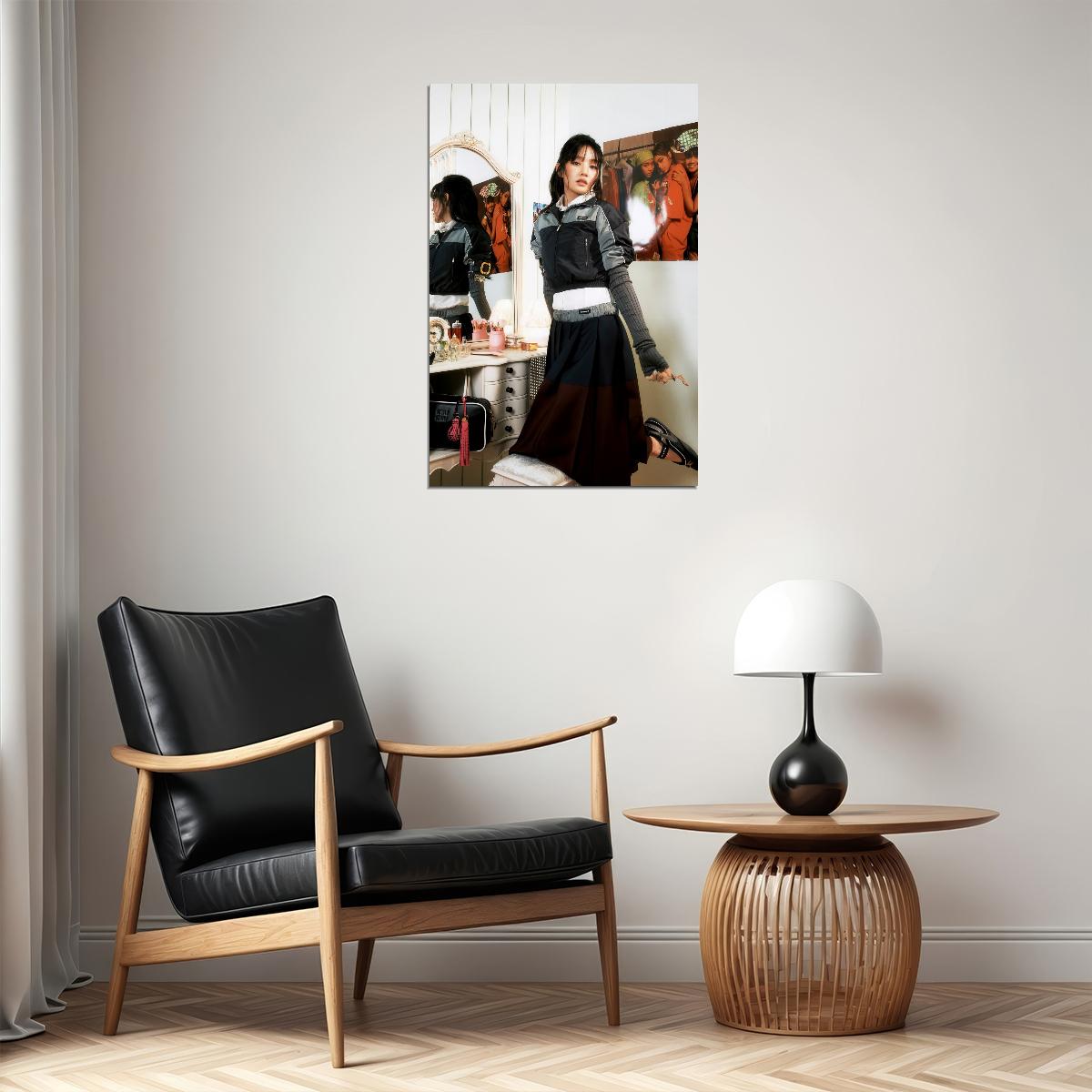 (G)I-Dle Minnie Fashion Photo Print K-Pop Home Decor For Living Room Aesthetic Kpop Female Girl Group