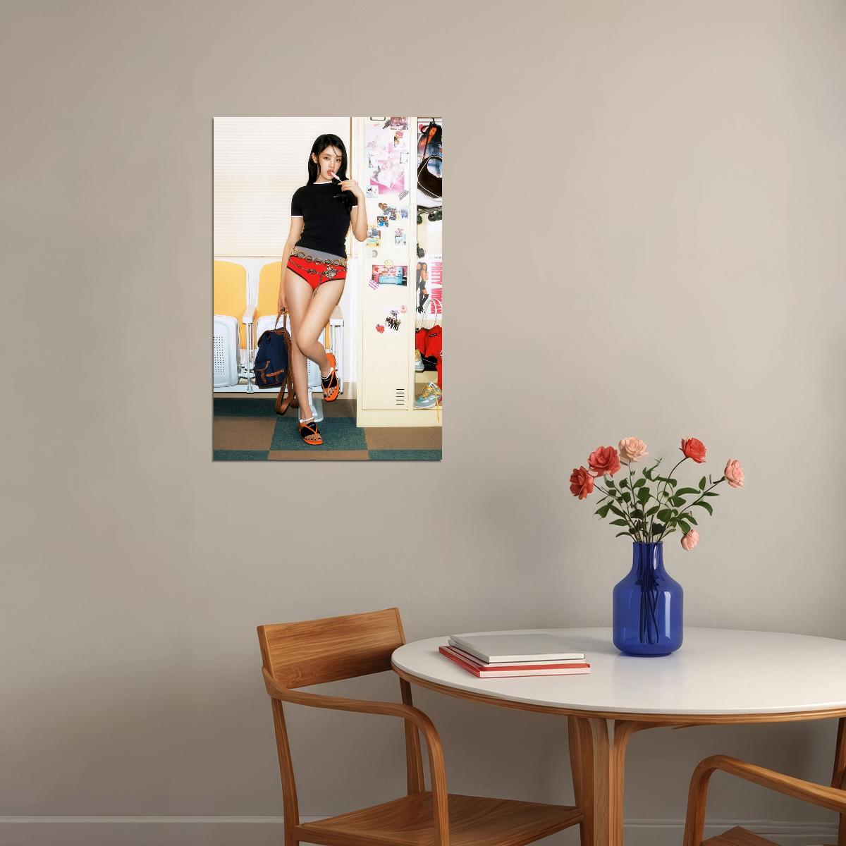 (G)I-Dle Minnie Fashion Photo Print K-Pop Home Decor For Living Room Aesthetic Kpop Female Girl Group
