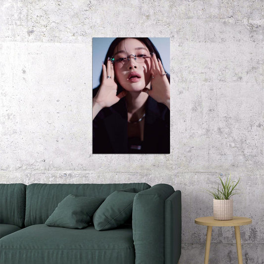 Chungha Alivio Poster Album Concept Photo Print K-Pop Home Decor For Living Room Aesthetic Kpop Female Girl Group - xonomax