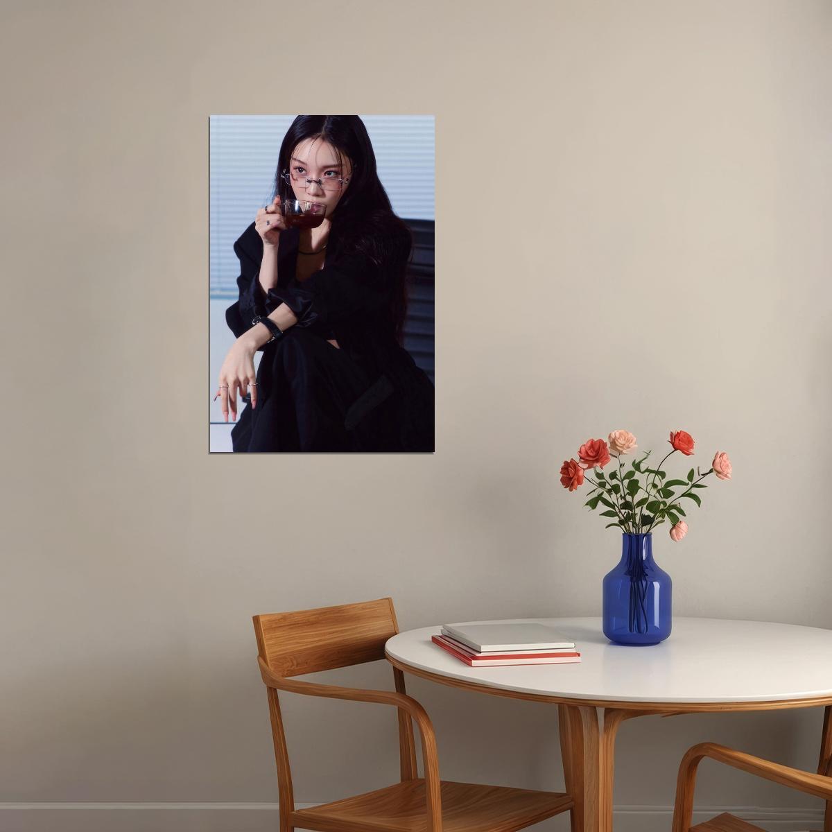 Chungha Alivio Poster Album Concept Photo Print K-Pop Home Decor For Living Room Aesthetic Kpop Female Girl Group - xonomax