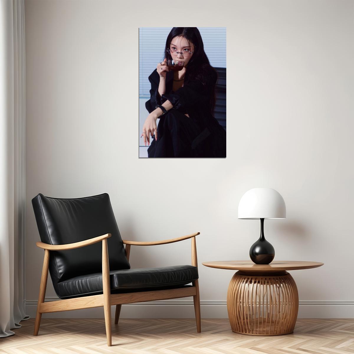 Chungha Alivio Poster Album Concept Photo Print K-Pop Home Decor For Living Room Aesthetic Kpop Female Girl Group - xonomax