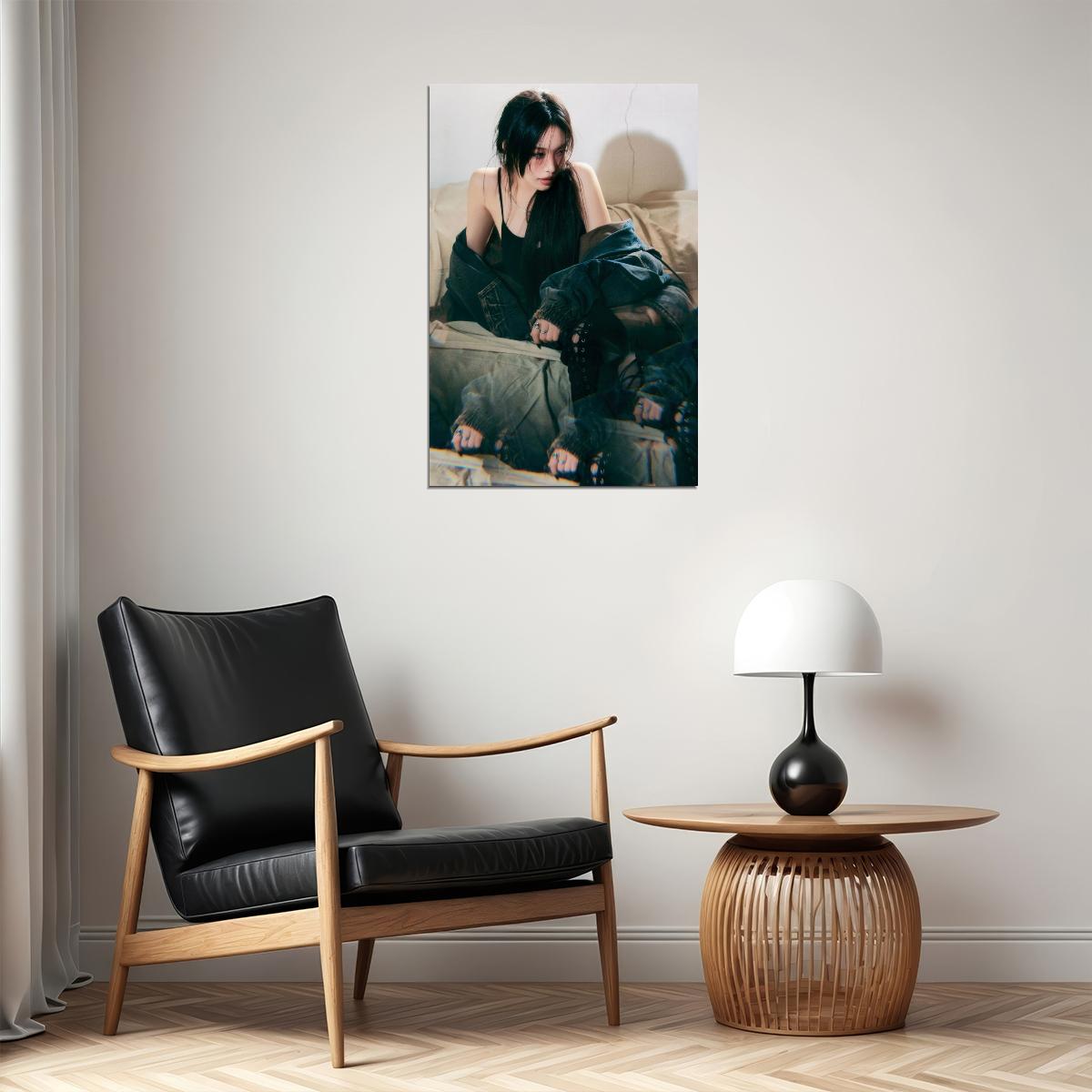 Chungha Alivio Poster Album Concept Photo Print K-Pop Home Decor For Living Room Aesthetic Kpop Female Girl Group - xonomax