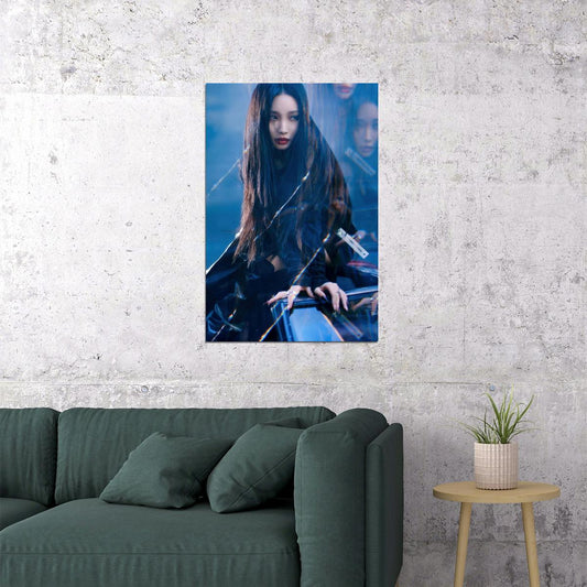 Chungha Alivio Poster Album Concept Photo Print K-Pop Home Decor For Living Room Aesthetic Kpop Female Girl Group - xonomax