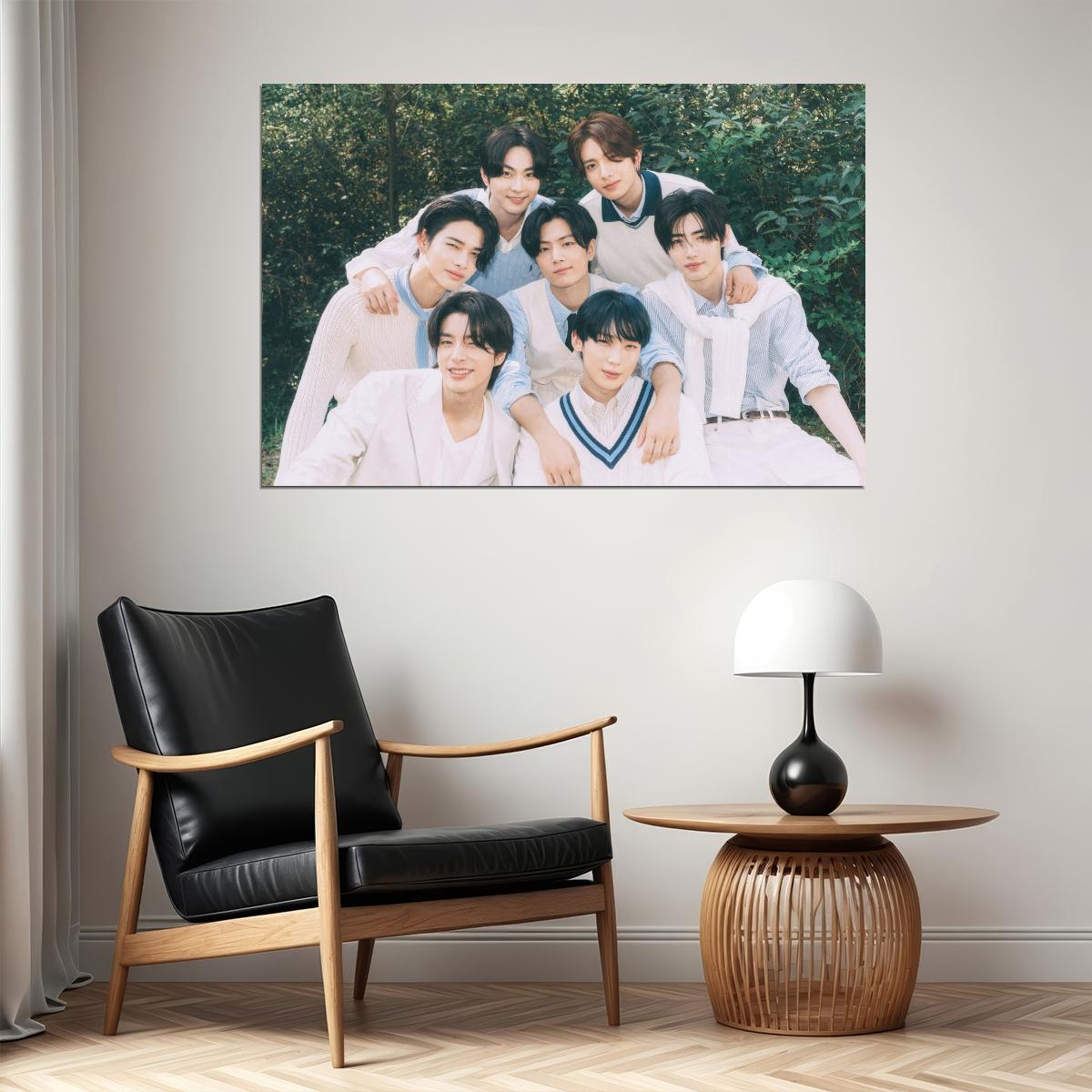 Enhypen Poster Photo Print K-Pop Home Decor For Living Room Aesthetic Kpop Male Boys Group Boy Band