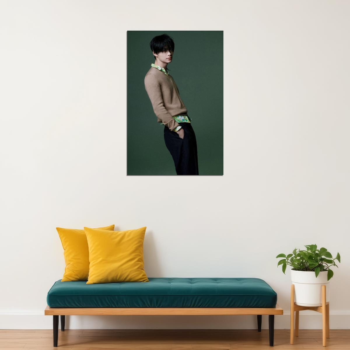 Enhypen Poster Fashion Photo Print K-Pop Home Decor For Living Room Aesthetic Kpop Male Boys Group Boy Band - xonomax