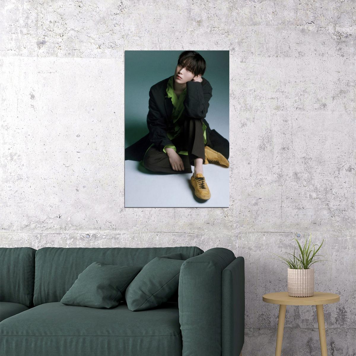 Enhypen Poster Fashion Photo Print K-Pop Home Decor For Living Room Aesthetic Kpop Male Boys Group Boy Band - xonomax