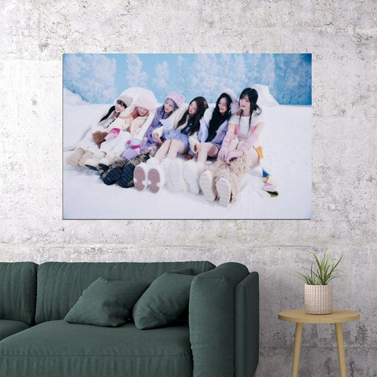Gfriend Poster Season Of Memories Concert Concept Photo Print K-Pop Home Decor For Living Room Aesthetic Kpop Female Girl Group - xonomax