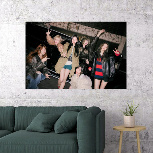 Gfriend Poster Season Of Memories Concert Concept Photo Print K-Pop Home Decor For Living Room Aesthetic Kpop Female Girl Group - xonomax