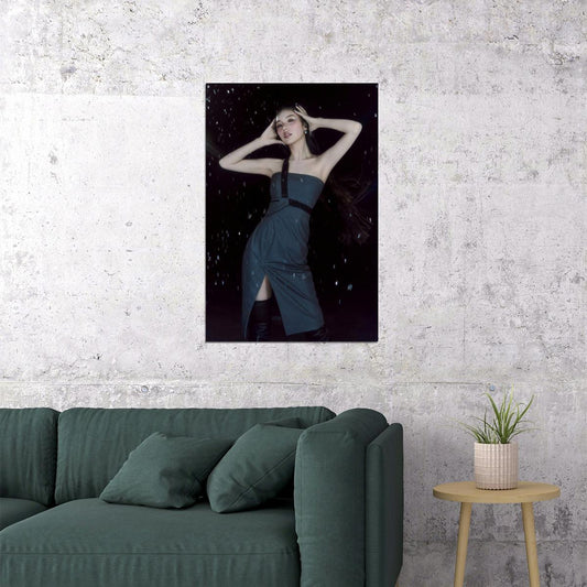 Itzy Yeji Poster Air Album Concept Photo Print K-Pop Home Decor For Living Room Aesthetic Kpop Female Girl Group - xonomax