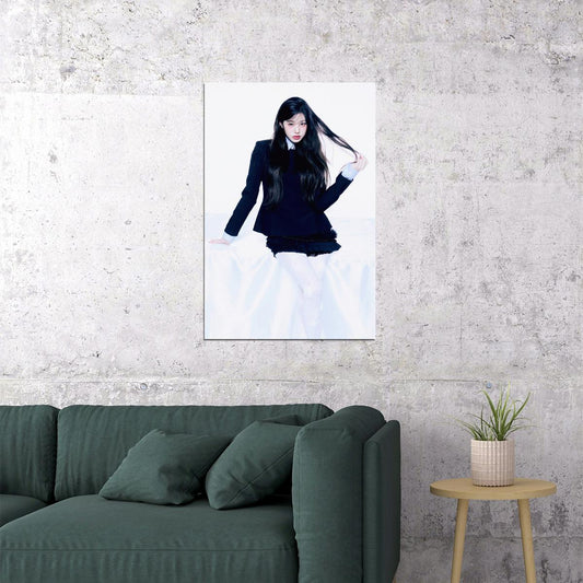 Ive Jangwonyoung Poster Empathy Album Concept Photo Print K-Pop Home Decor For Living Room Aesthetic Kpop Female Girl Group - xonomax