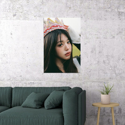 Ive Jangwonyoung Poster Empathy Album Concept Photo Print K-Pop Home Decor For Living Room Aesthetic Kpop Female Girl Group - xonomax