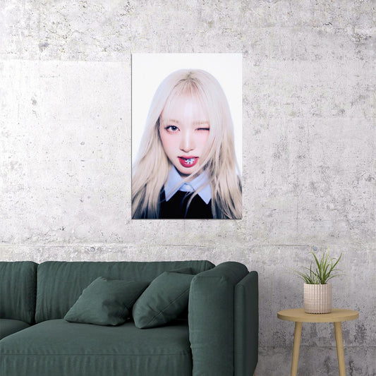 Ive Liz Poster Empathy Album Concept Photo Print K-Pop Home Decor For Living Room Aesthetic Kpop Female Girl Group - xonomax