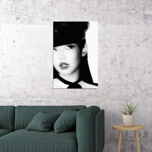 Blackpink Jennie Poster Fashion Photo Print K-Pop Home Decor For Living Room Aesthetic Kpop Female Girl Group - xonomax