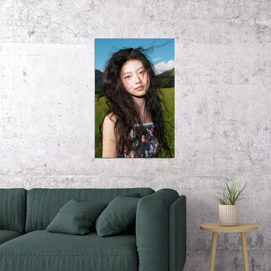 Kiiikiii Uncut Gem Poster Concept Photo Print K-Pop Home Decor For Living Room Aesthetic Kpop Female Girl Group - xonomax
