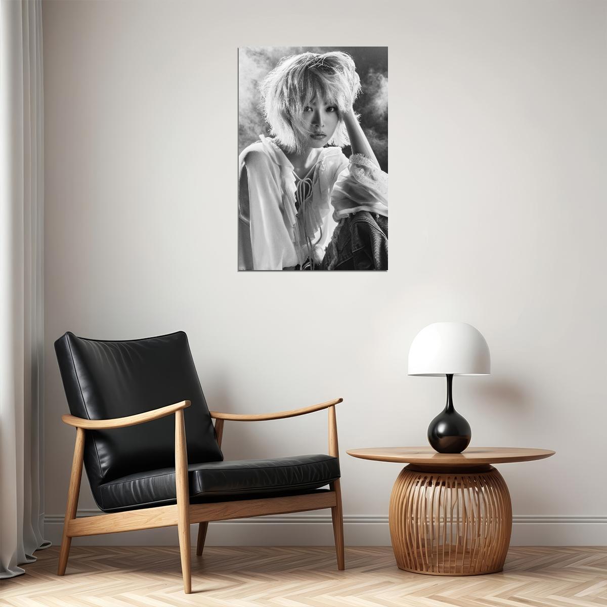 Le Sserafim Hong Eunchae Poster Hot Album Drenched Vetiver Concept Photo Print K-Pop Home Decor For Living Room Aesthetic Kpop Female Girl Group - xonomax