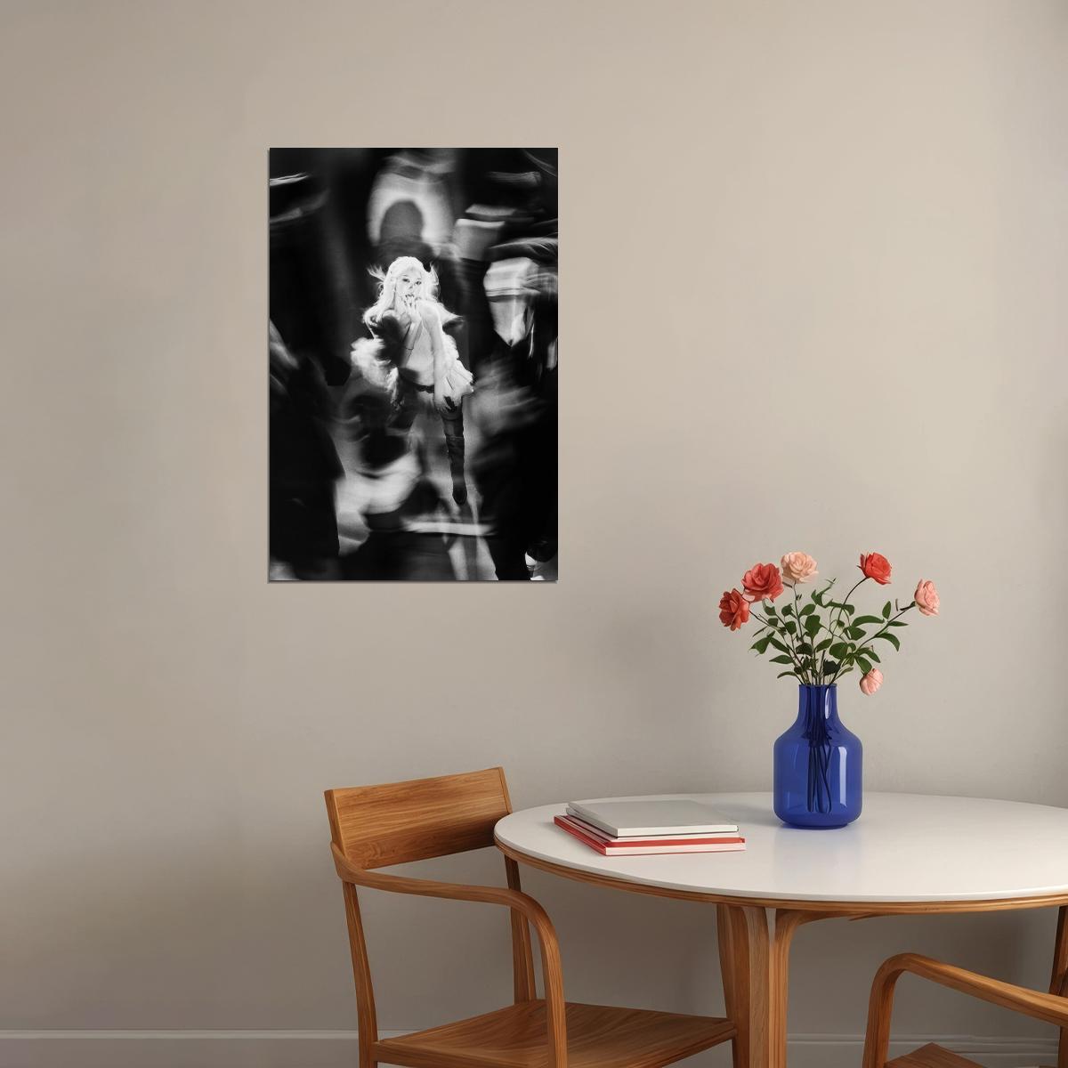 Le Sserafim Kim Chaewon Poster Hot Album Drenched Vetiver Concept Photo Print K-Pop Home Decor For Living Room Aesthetic Kpop Female Girl Group