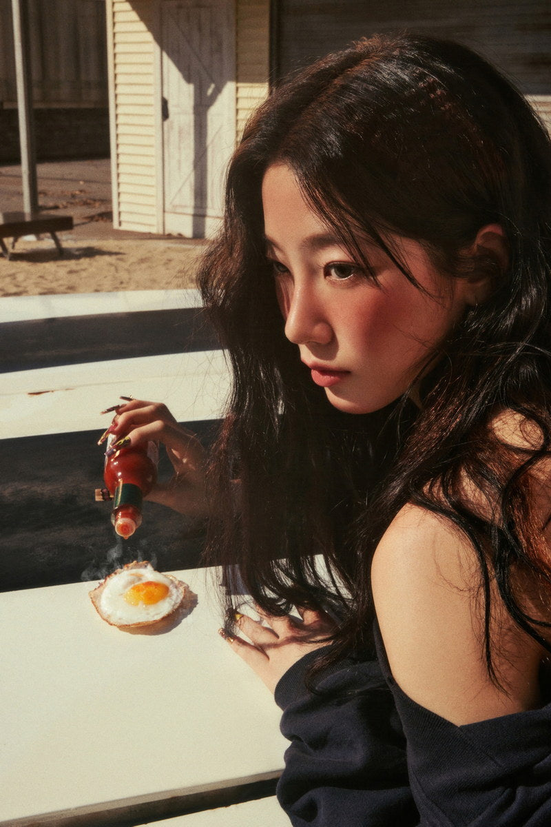 Le Sserafim Kazuha Poster Hot Album Tanned Guaiac Concept Photo Print K-Pop Home Decor For Living Room Aesthetic Kpop Female Girl Group