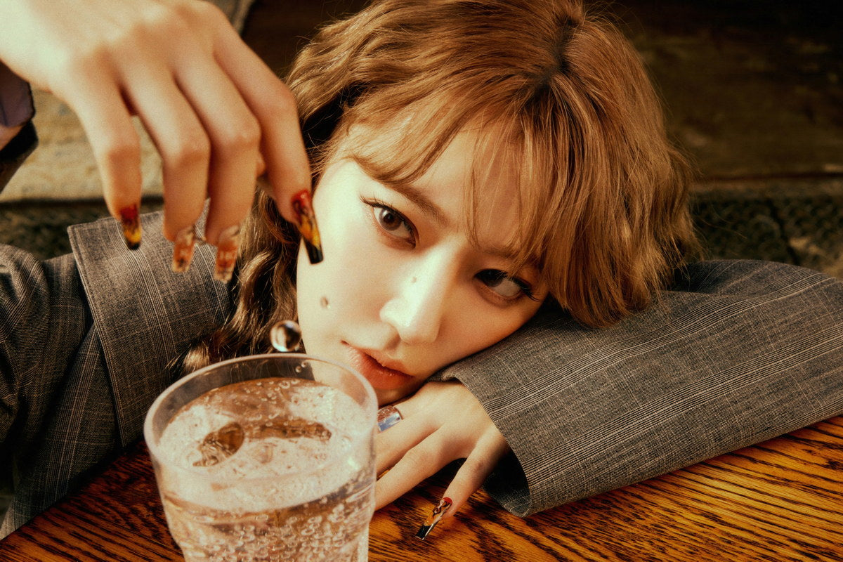 Le Sserafim Sakura Poster Hot Album Tanned Guaiac Concept Photo Print K-Pop Home Decor For Living Room Aesthetic Kpop Female Girl Group - xonomax