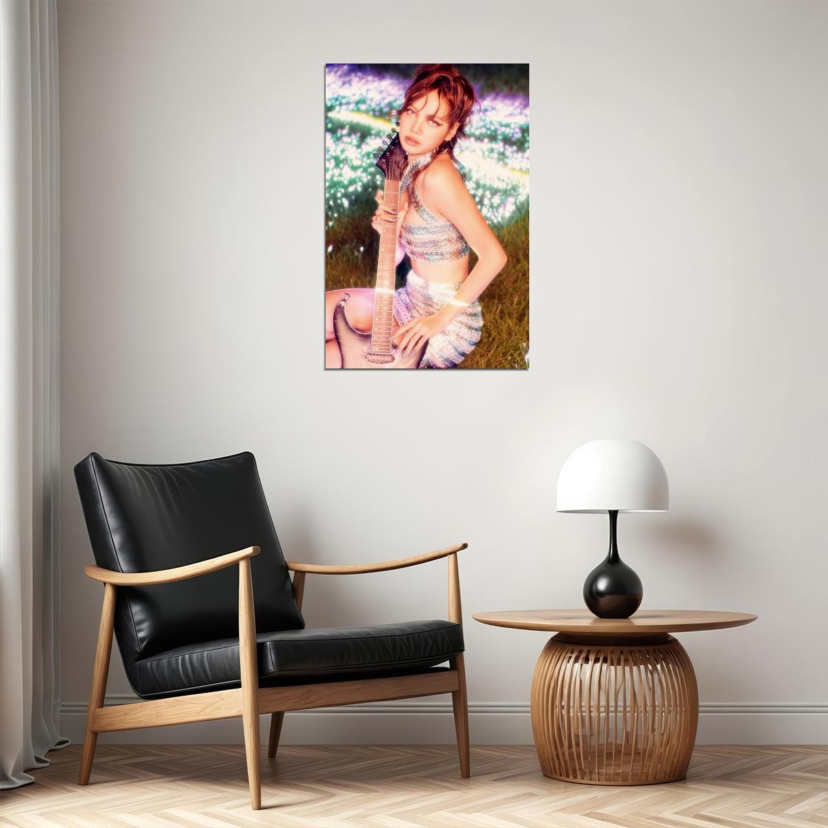 Blackpink Lisa Alter Ego Album Poster Roxi Concept Photo Print K-Pop Home Decor For Living Room Aesthetic Kpop Female Girl Group