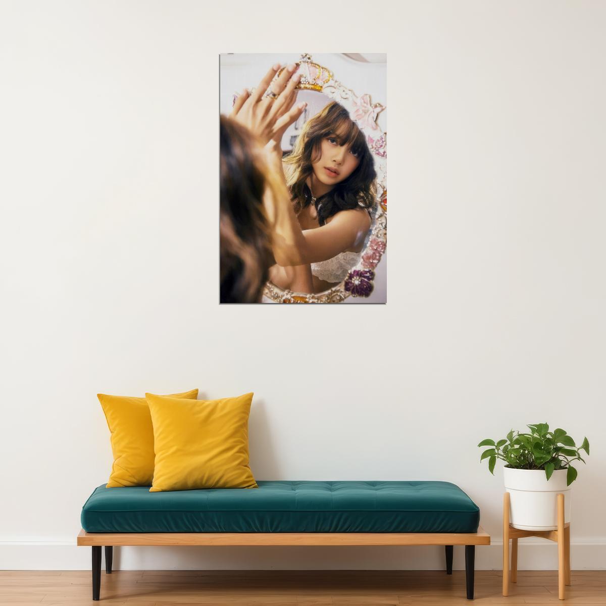 Blackpink Lisa Alter Ego Album Poster Sunni Concept Photo Print K-Pop Home Decor For Living Room Aesthetic Kpop Female Girl Group