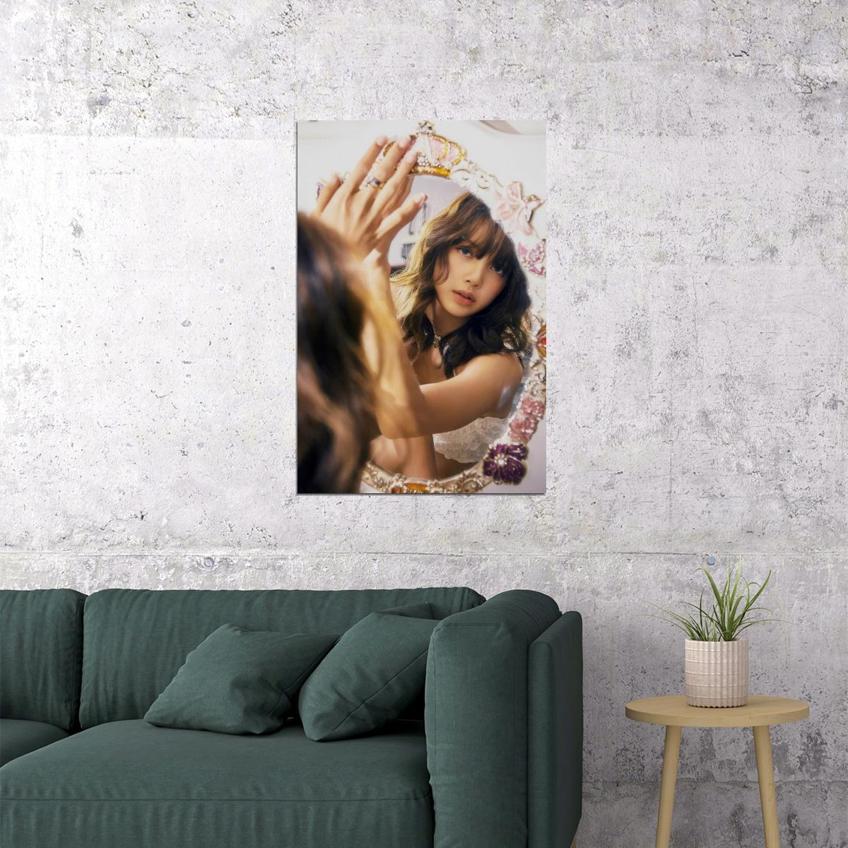 Blackpink Lisa Alter Ego Album Poster Sunni Concept Photo Print K-Pop Home Decor For Living Room Aesthetic Kpop Female Girl Group